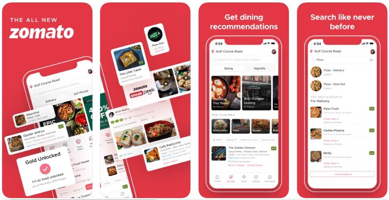 Zomato - Food & Restaurants - All The Apps